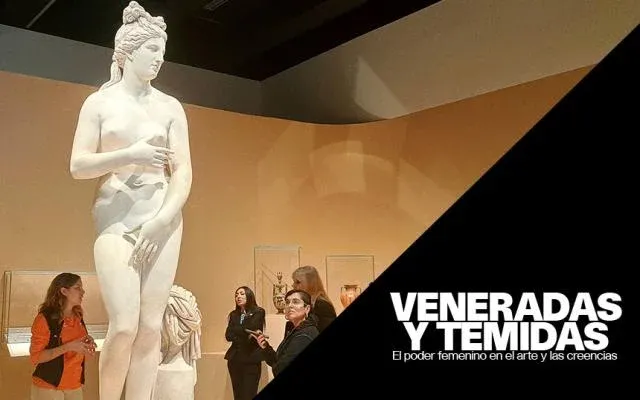 Cartel de la exposición Veneradas y temidas